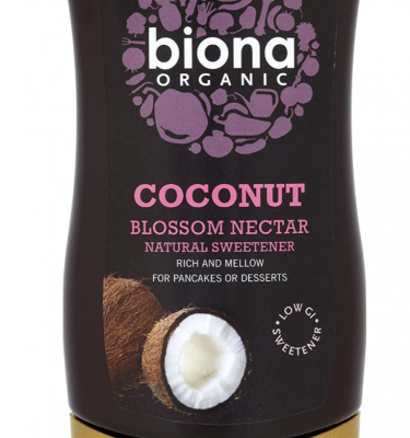 Biona Organic Coconut Blossom Squeezy Nectar, 350 g