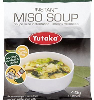 Yutaka Instant Miso Soup Vegetarian 7.5 g (Pack of 10)