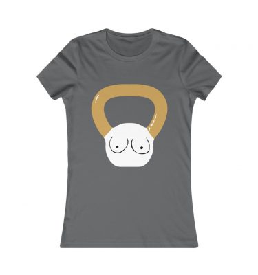 Kettlebell Boobies T-shirt
