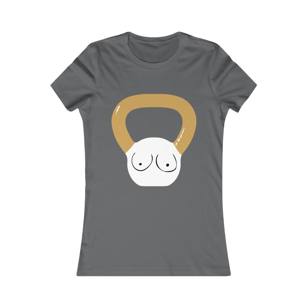 Kettlebell Boobies T-shirt