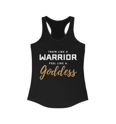 "Train like a Warrior"  Racerback Tank