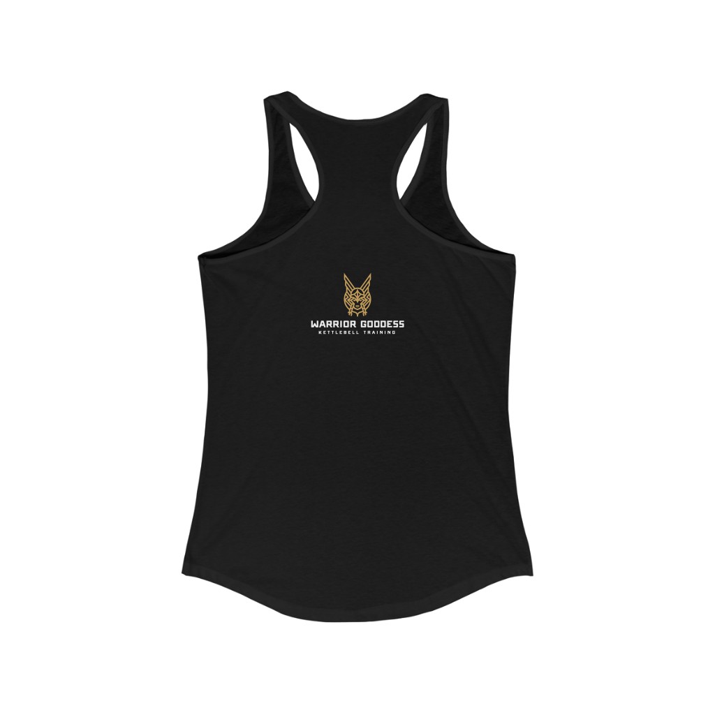 "Kettlebell Boobies" Racerback Tank - Image 2