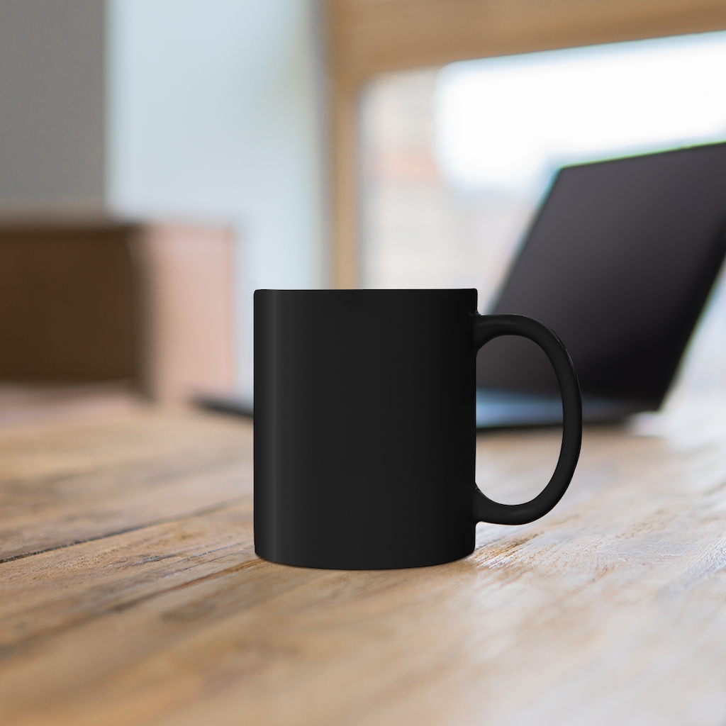 "Kettlebell Boobies" Black mug 11oz - Image 6