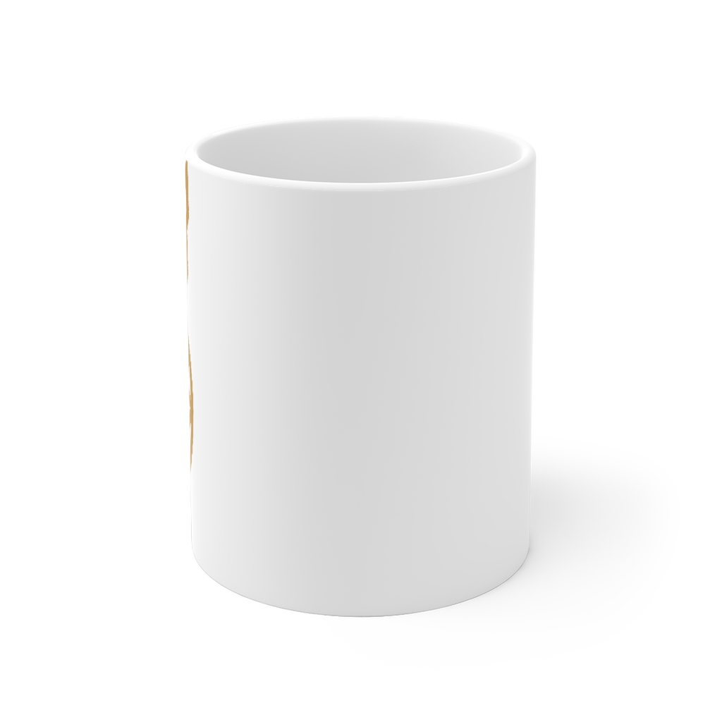 White Warrior Goddess Ceramic Mug (EU Community) - Image 2
