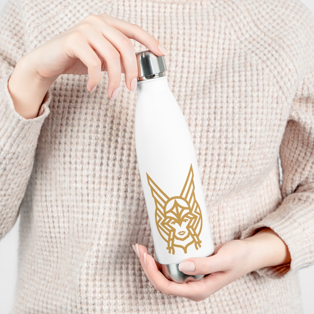 White Warrior Goddess 20oz Insulated Bottle