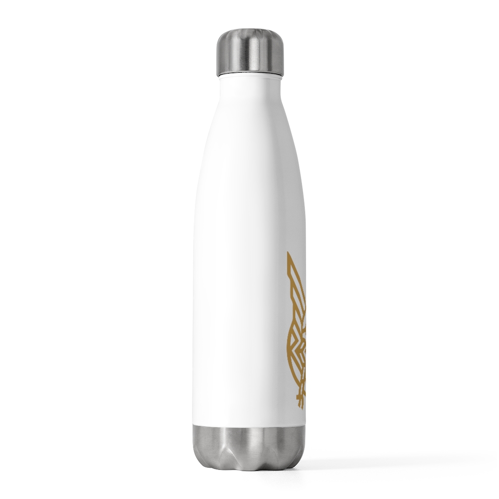 White Warrior Goddess 20oz Insulated Bottle - Image 4
