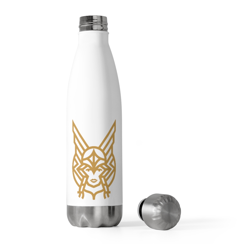White Warrior Goddess 20oz Insulated Bottle - Image 6