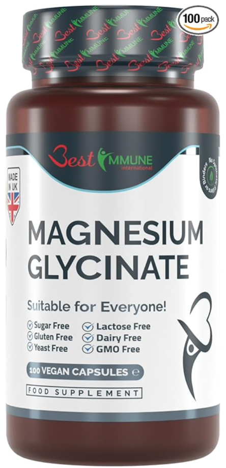 Natural Magnesium Glycinate 500mg
